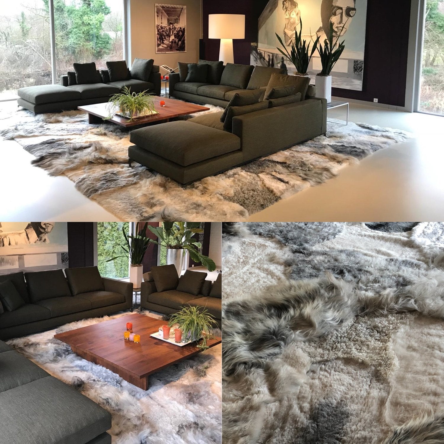 Monroe Life Knokke - schapenvachten, schapentapijten, patchwork schapenvellen op maat - Zustermerk van Oscar Candles door Marc Lendfers